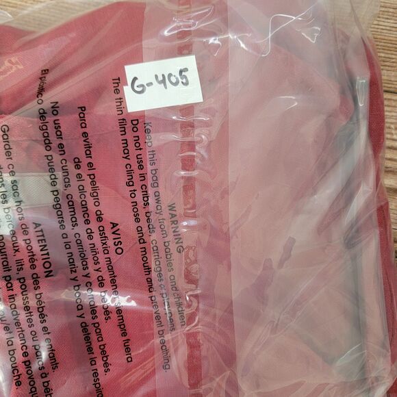 FLAX Size P 100% Linen Bias Round Neck Tank in Red Sleeveless Round Neck Top - Picture 8 of 8